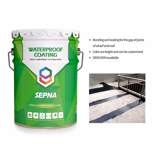 Revestimiento de PU monocomponente para impermeabilización de construcciones Sp110